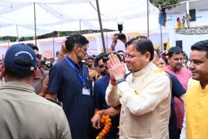 मुख्यमंत्री ने बर्नीगाड़ पहुंचकर महाविद्यालय भवन व मिनी स्टेडियम सहित लगभग 215 करोड़ से अधिक की योजनाओं का किया लोकार्पण एवं शिलान्यास।